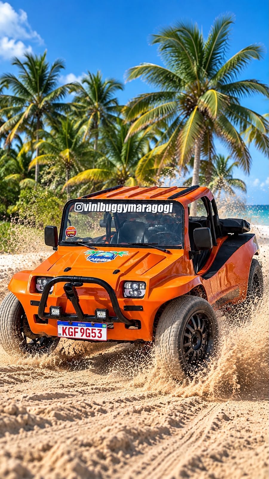 Passeio de Buggy em Maragogi com a Vini Buggy